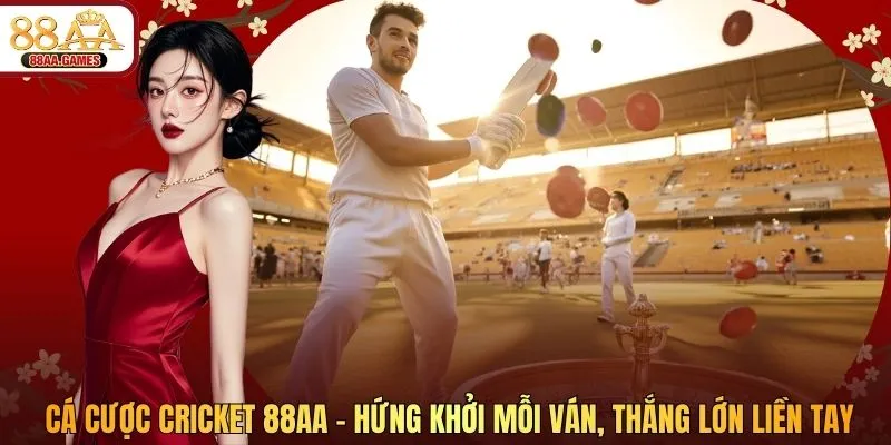 Cá Cược Cricket 88AA – Hứng Khởi Mỗi Ván, Thắng Lớn Liền Tay