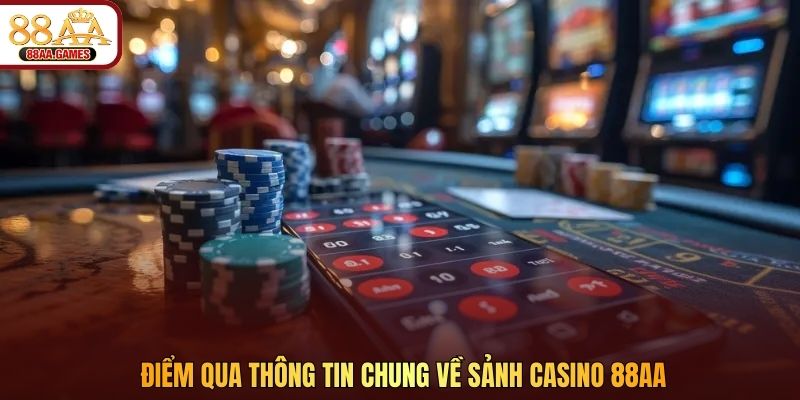 Điểm qua thông tin chung về sảnh casino 88AA