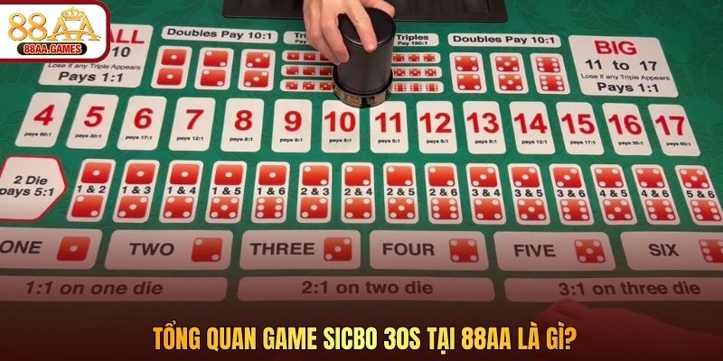 Tổng quan game Sicbo 30s tại 88AA là gì?